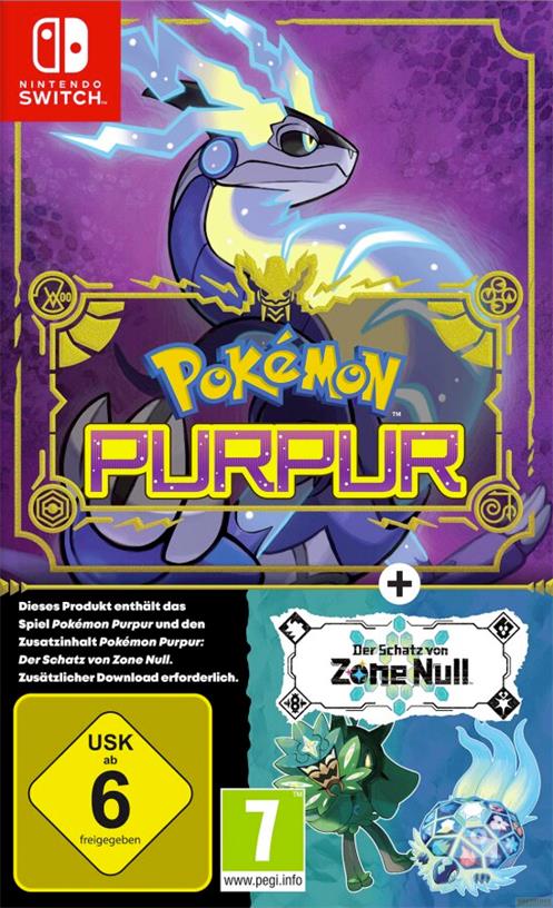 Pokémon Purpur + Zone SOFTRIDGE Erweiterung Der von - Null Produkt - Schatz