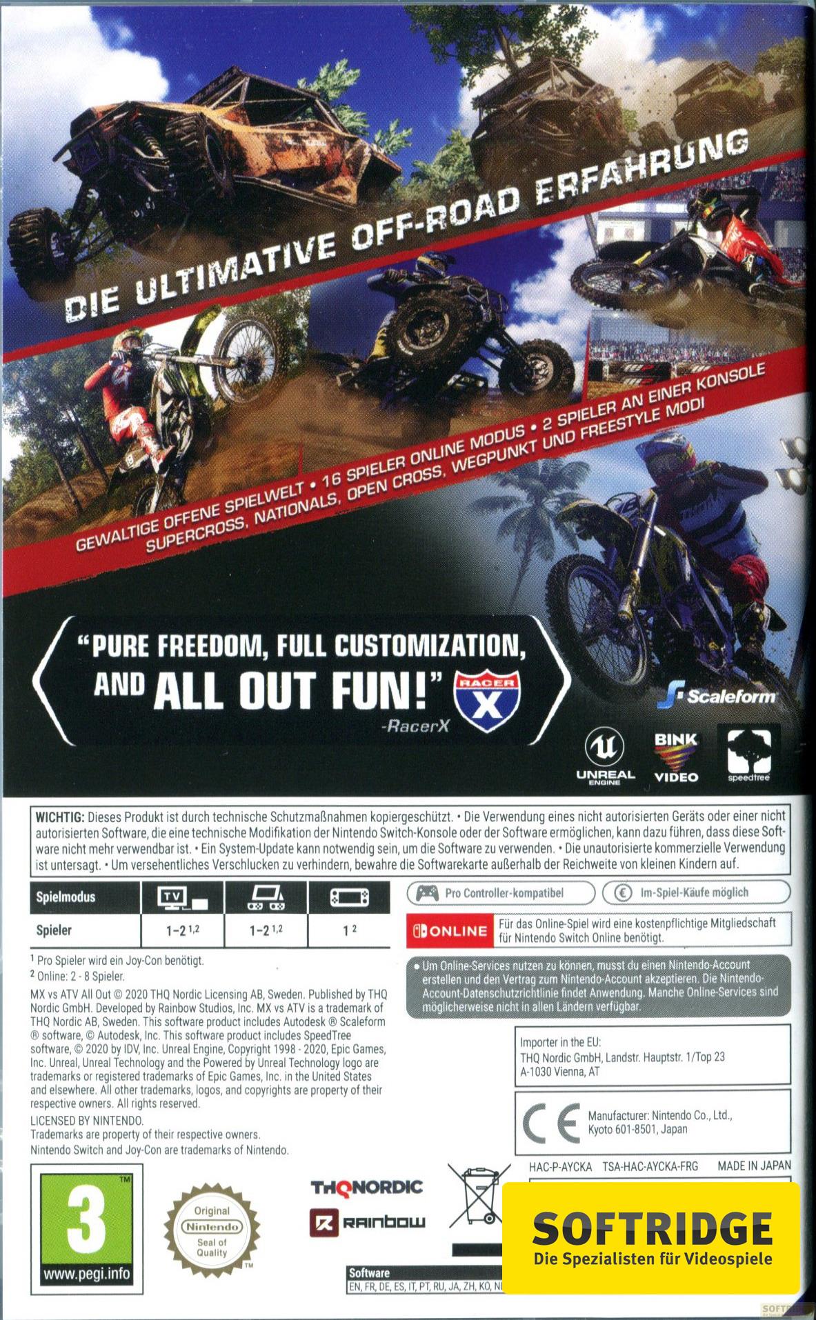 Is Mx Vs Atv All Out Online