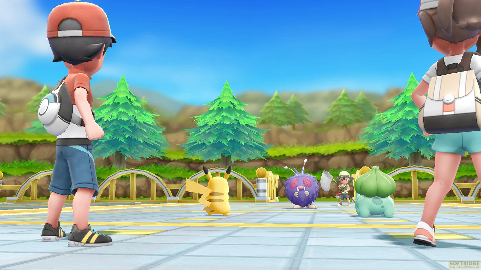 Pokémon Lets Go Pikachu Evoli Das Offizielle
